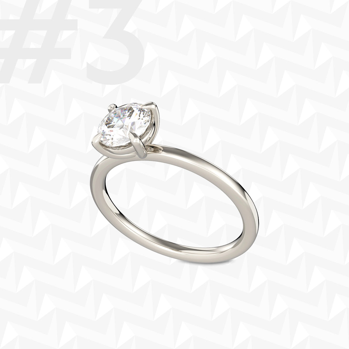 Solitaire Mounting Ring