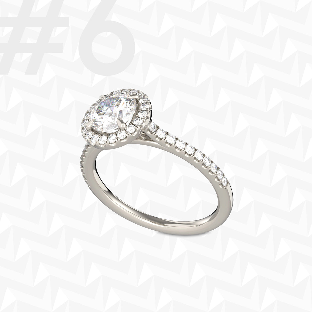 Elevated Halo Ring