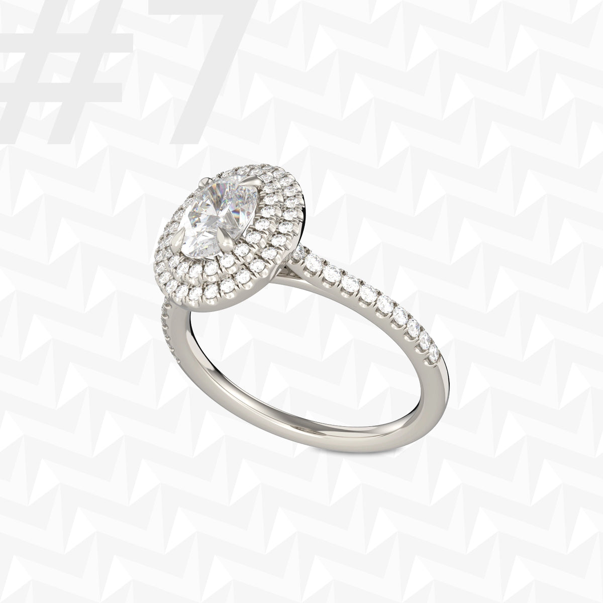 Dual Halo Statement Ring