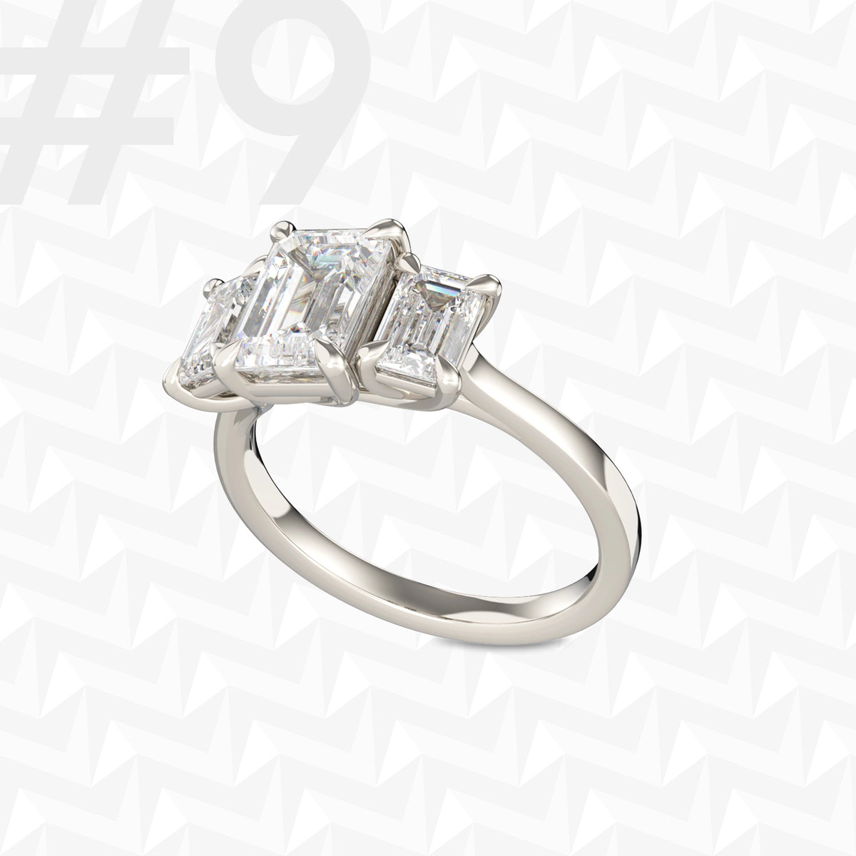 Three-Stone Setting